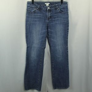 Harold's Bootcut Jeans w/ Embellished Back Pockets